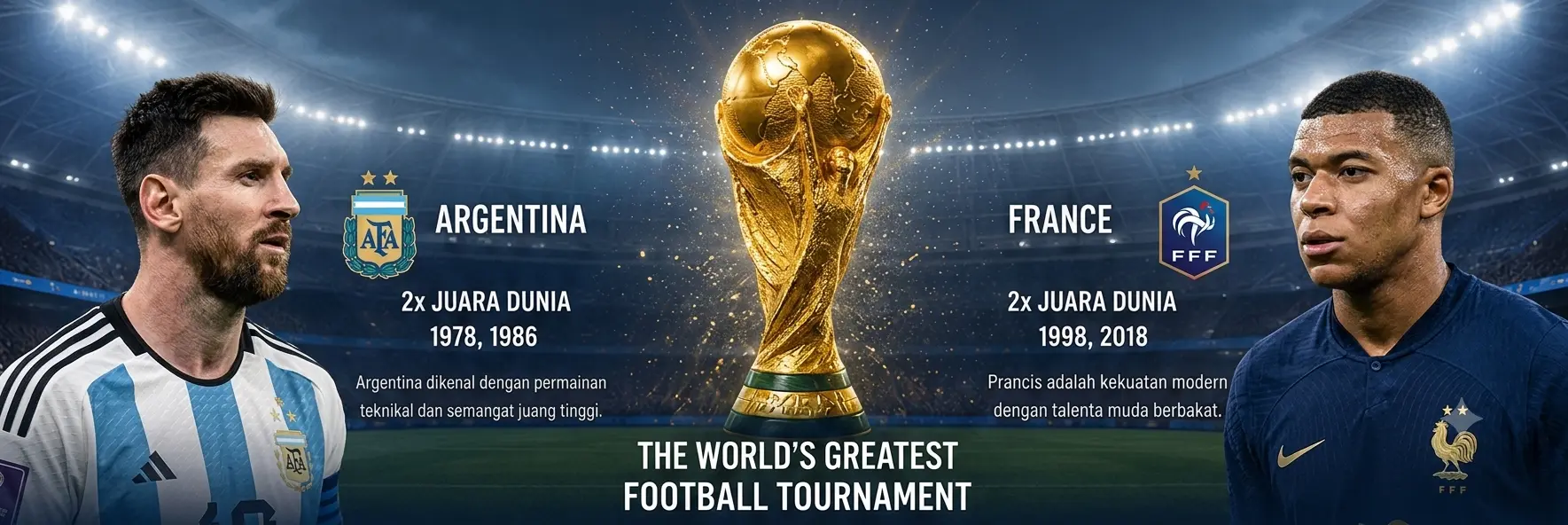 World Cup — Argentina vs France